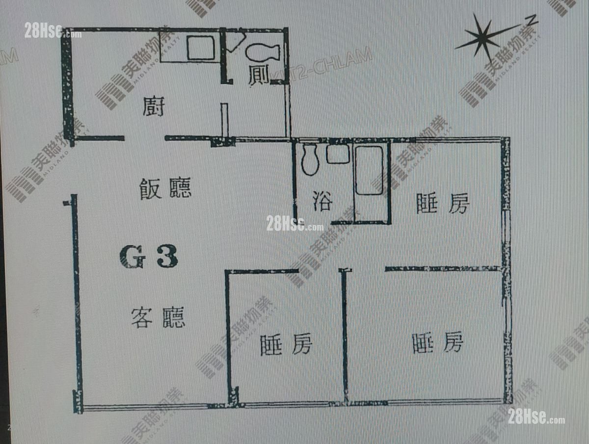 Phoenix Court Sell 3 Bedrooms 620 ft²