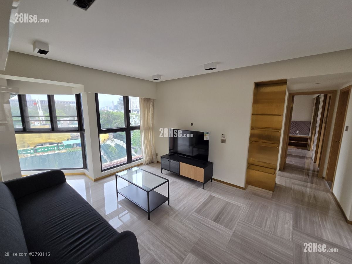 丽豪阁 租盘 2 房 , 1 浴室 860 平方尺