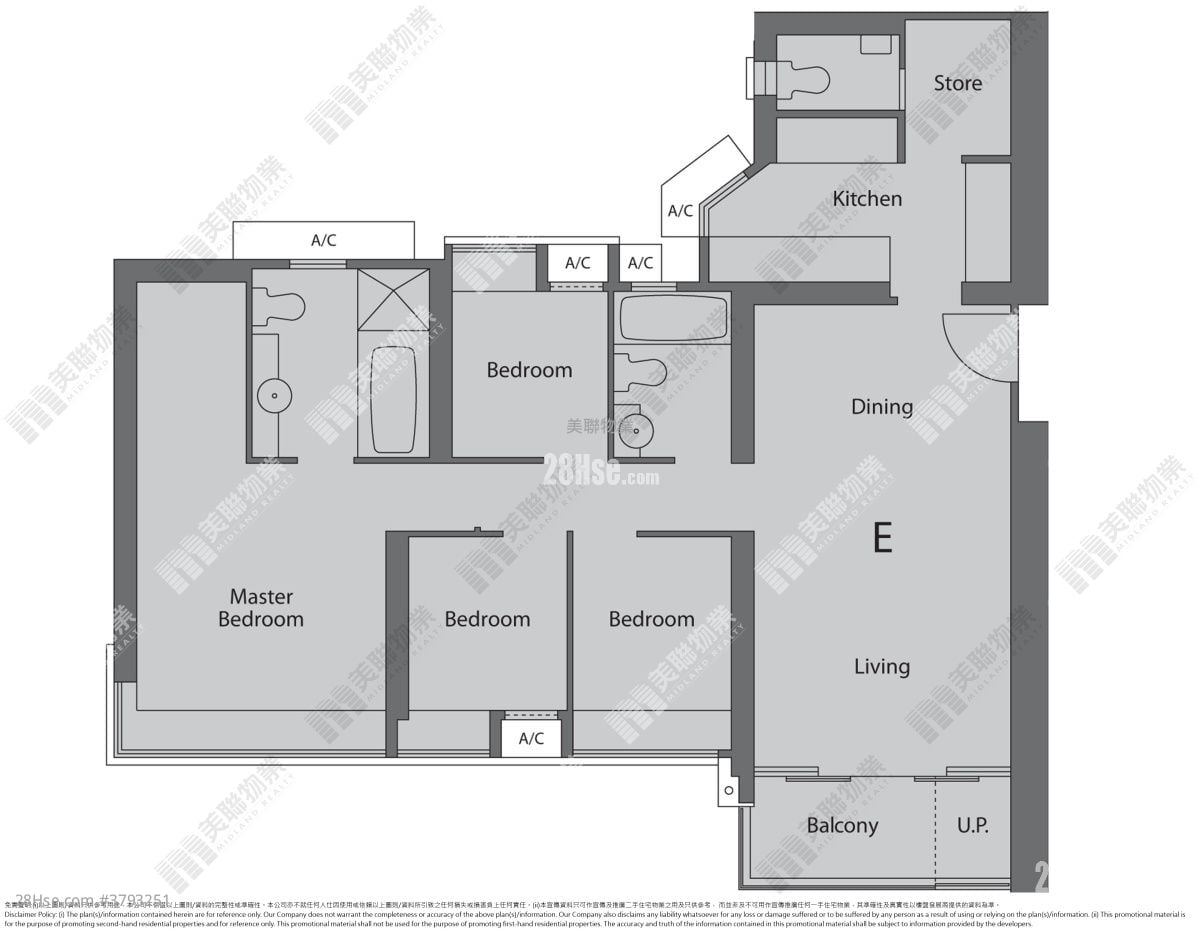 Yoho Midtown Rental 4 Bedrooms , 2 Bathrooms 1,026 ft²