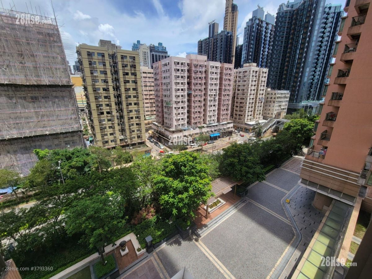 君汇港 租盘 1 房 , 1 浴室 474 平方尺