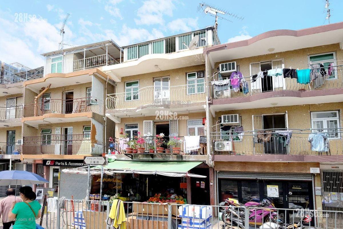 building outlook: Ma Tin Tsuen Sell 3 Bedrooms , 2 Bathrooms 612 ft²