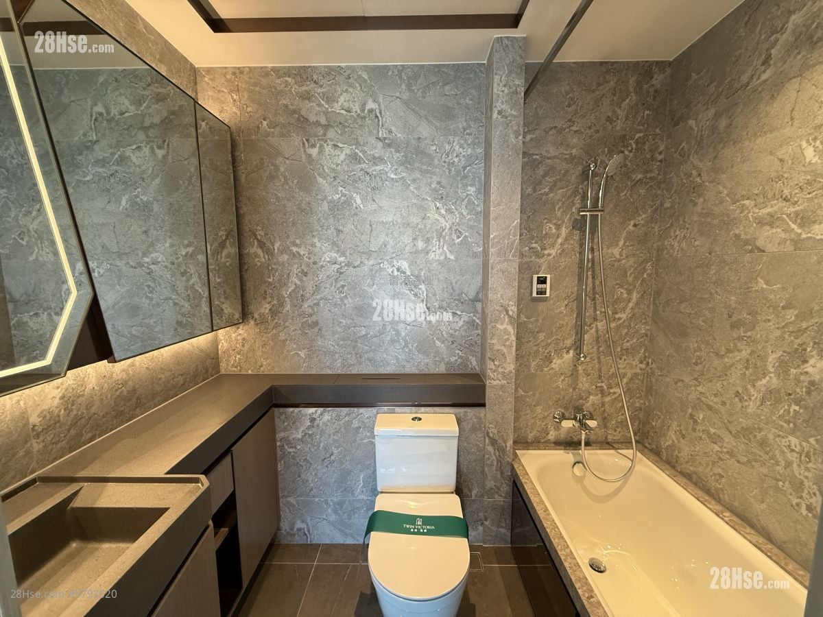 Twin Victoria Rental 2 Bedrooms , 1 Bathroom 440 ft²