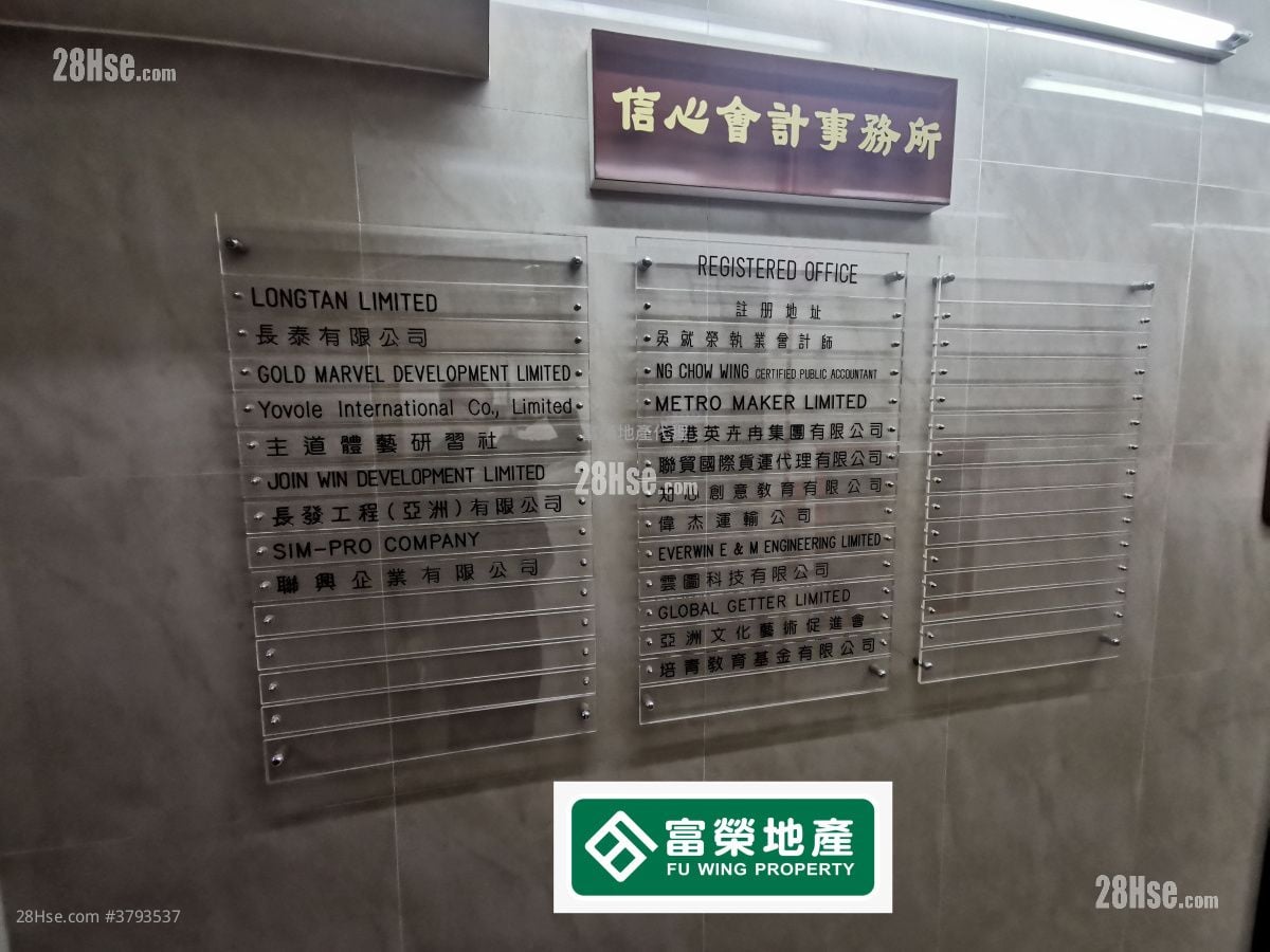 昌明大厦 租盘 开放式间隔 , 1 厕所 535 平方尺