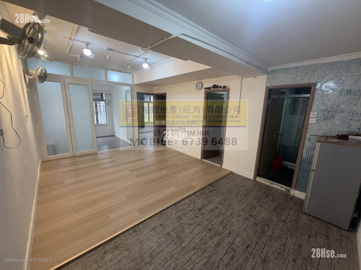 宝宁大厦 租盘 3 房 , 1 浴室 573 平方尺