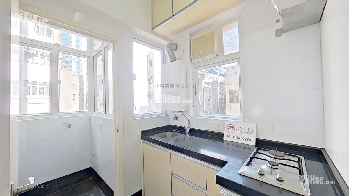 kitchen: Hong Man Mansion Rental 1 Bedroom , 1 Bathroom 408 ft²