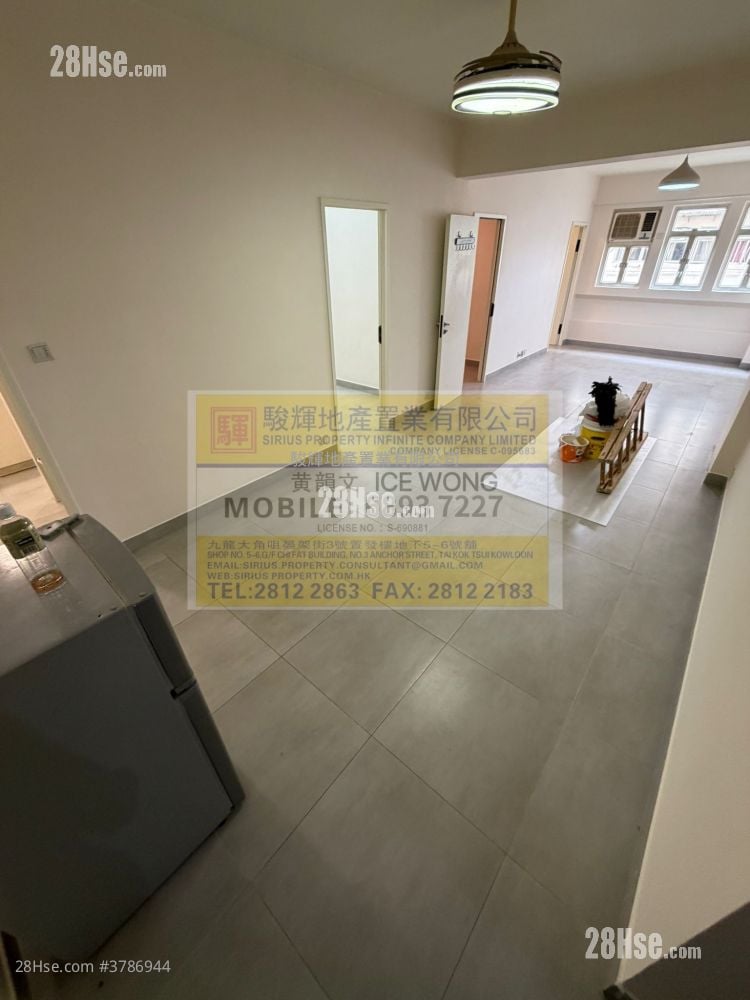 文耀楼 租盘 3 房 , 1 浴室 665 平方尺