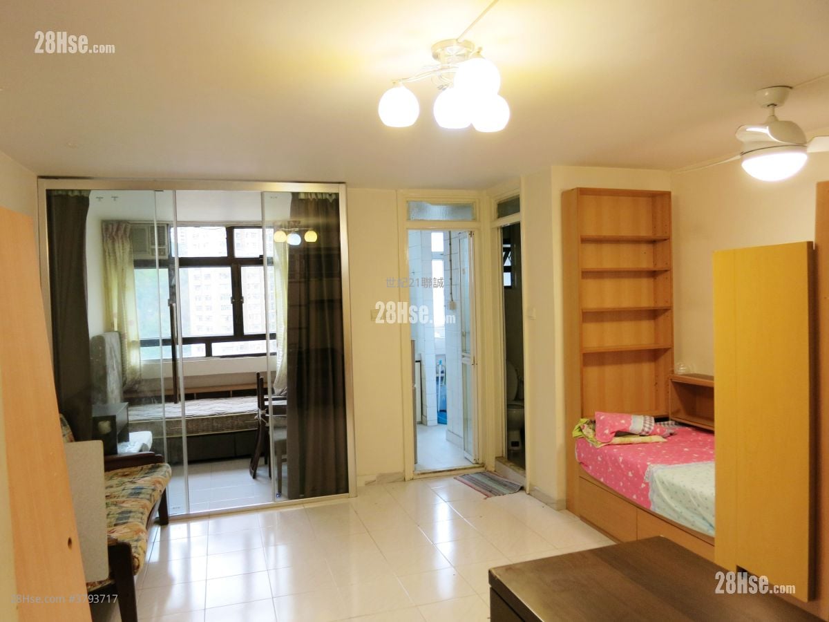 翠屏北邨 租盘 开放式间隔 , 1 浴室 355 平方尺