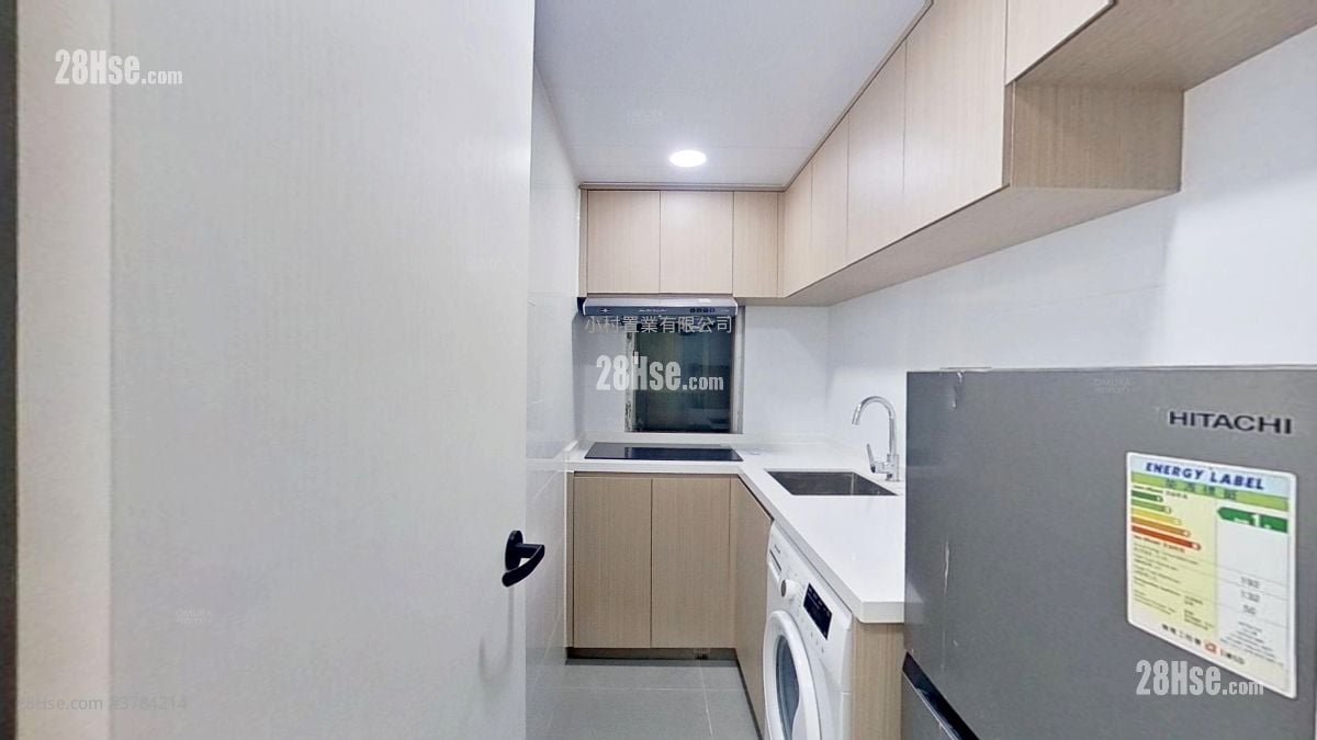 厨房: 嘉宁大厦 租盘 2 房 , 1 浴室 368 平方尺