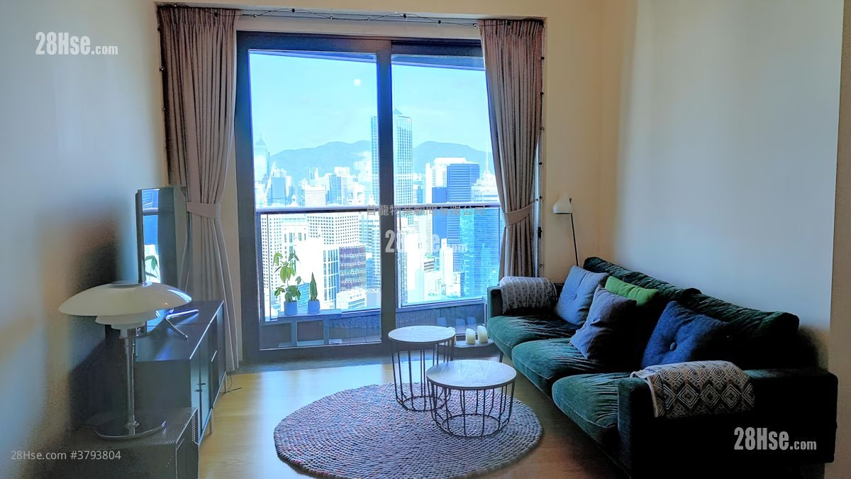 殷然 租盘 2 房 , 1 浴室 732 平方尺