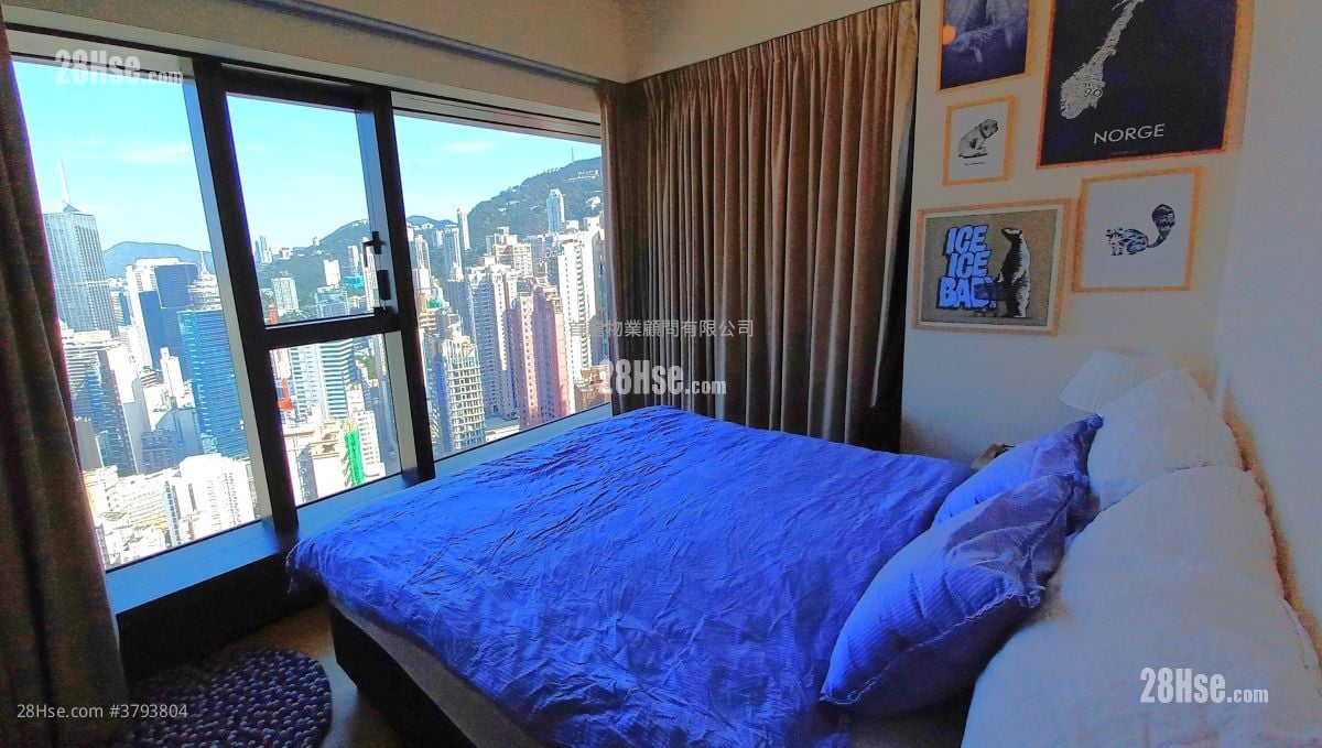 殷然 租盘 2 房 , 1 浴室 732 平方尺