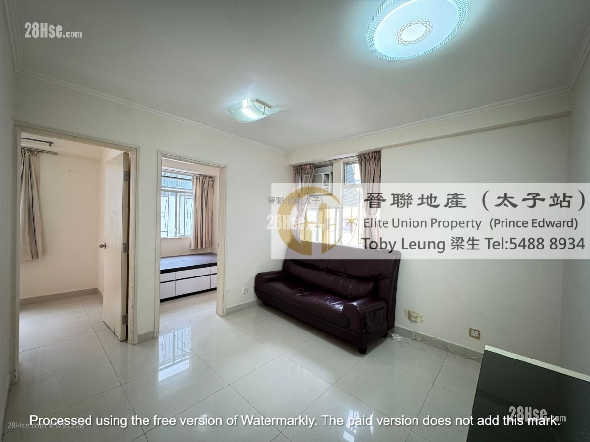 颂贤花园 租盘 2 房 , 1 浴室 357 平方尺