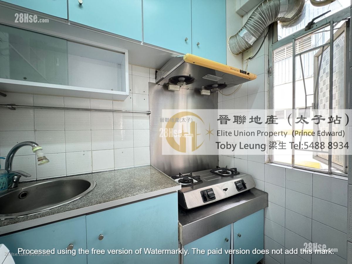 颂贤花园 租盘 2 房 , 1 浴室 357 平方尺