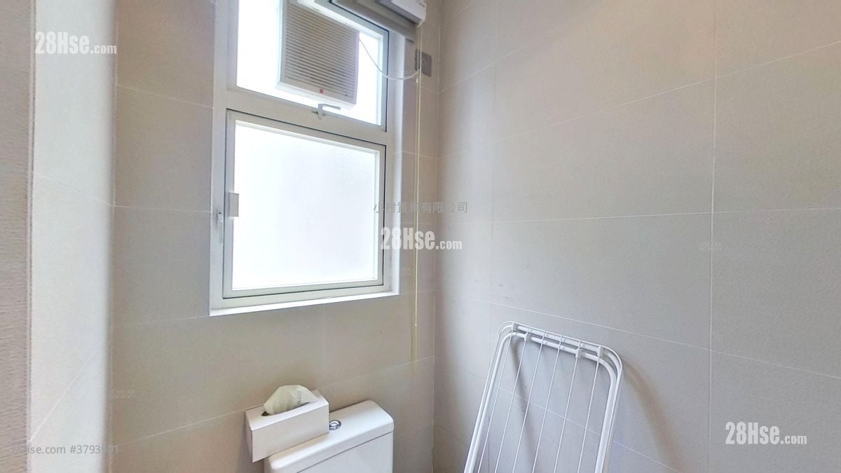 浴室: 旭日楼 租盘 开放式间隔 , 1 浴室 304 平方尺