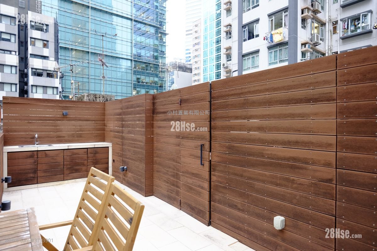 天台: 旭日楼 租盘 开放式间隔 , 1 浴室 304 平方尺