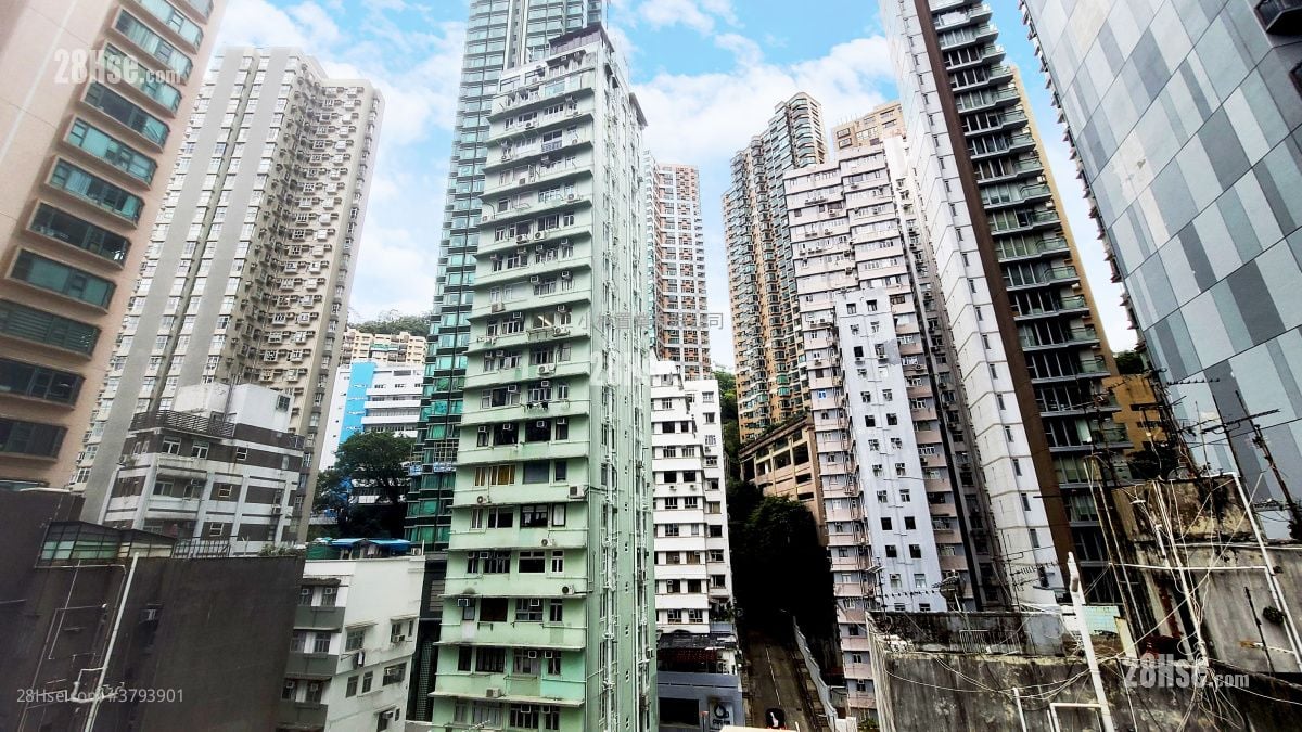 景观: 旭日楼 租盘 开放式间隔 , 1 浴室 304 平方尺