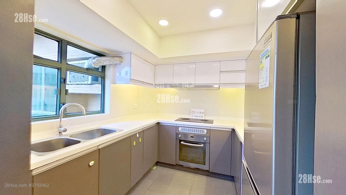 厨房: 万茂苑 租盘 3 房 , 2 浴室 962 平方尺