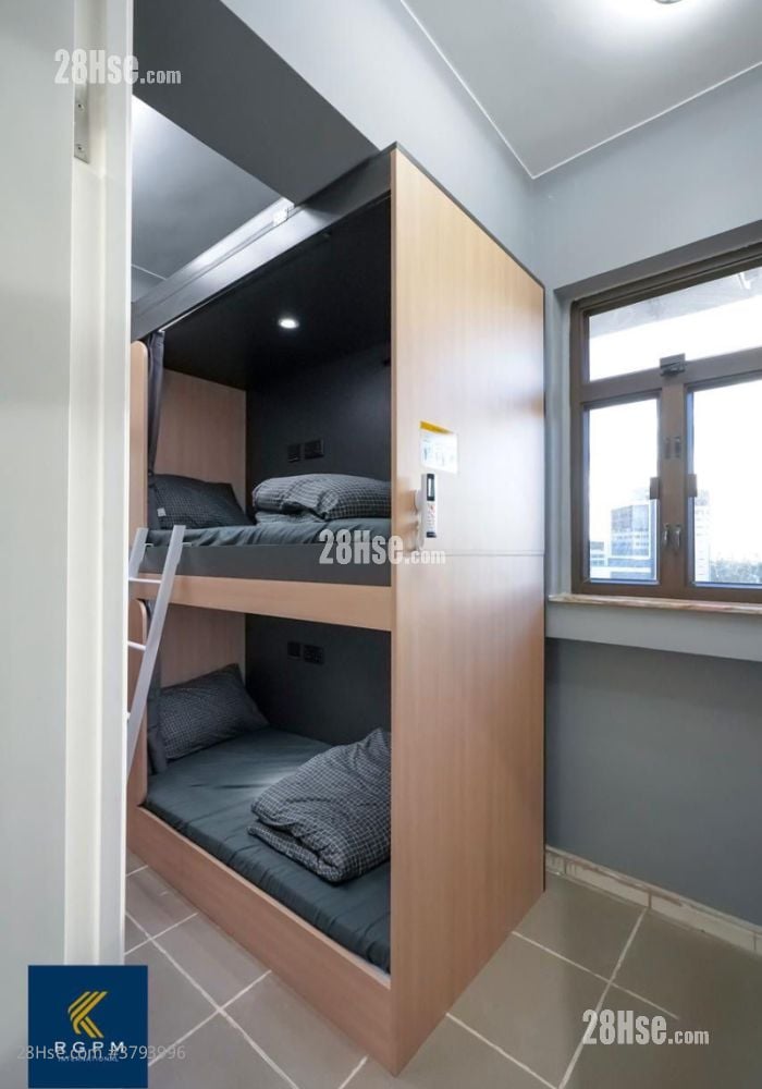 骆克大楼 租盘 2 浴室 700 平方尺