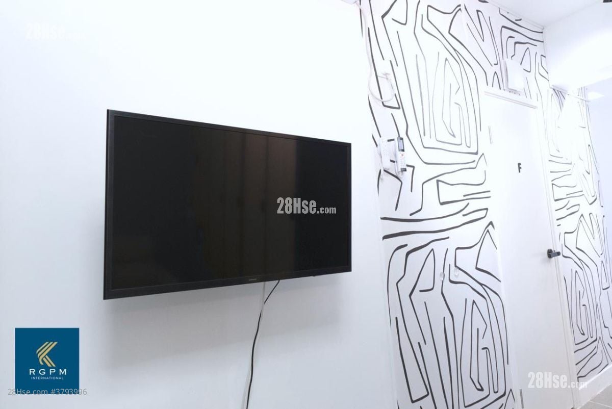 骆克大楼 租盘 2 浴室 700 平方尺