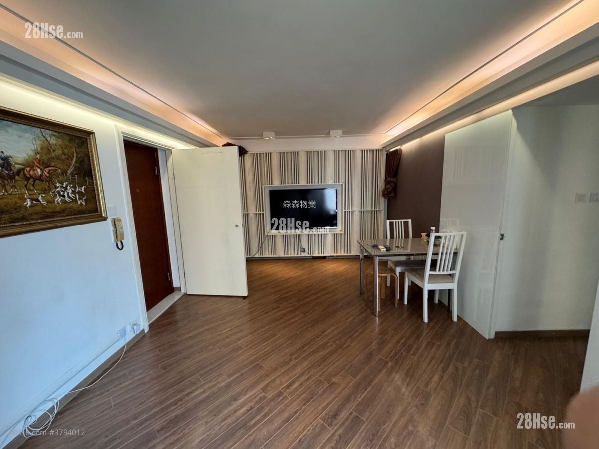 康山花园 租盘 3 房 , 1 浴室 592 平方尺