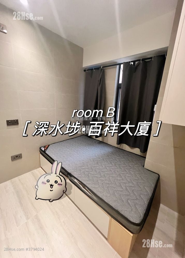 百祥大樓 租盤 開放式間隔 , 1 浴室 150 平方呎