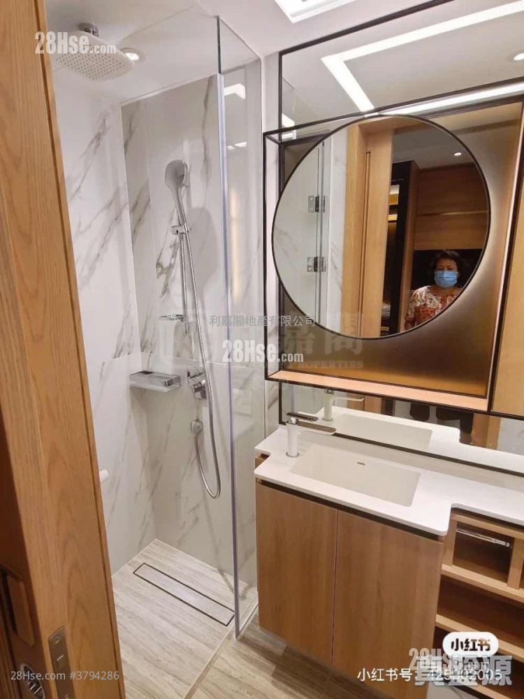 本木 租盘 1 浴室 256 平方尺