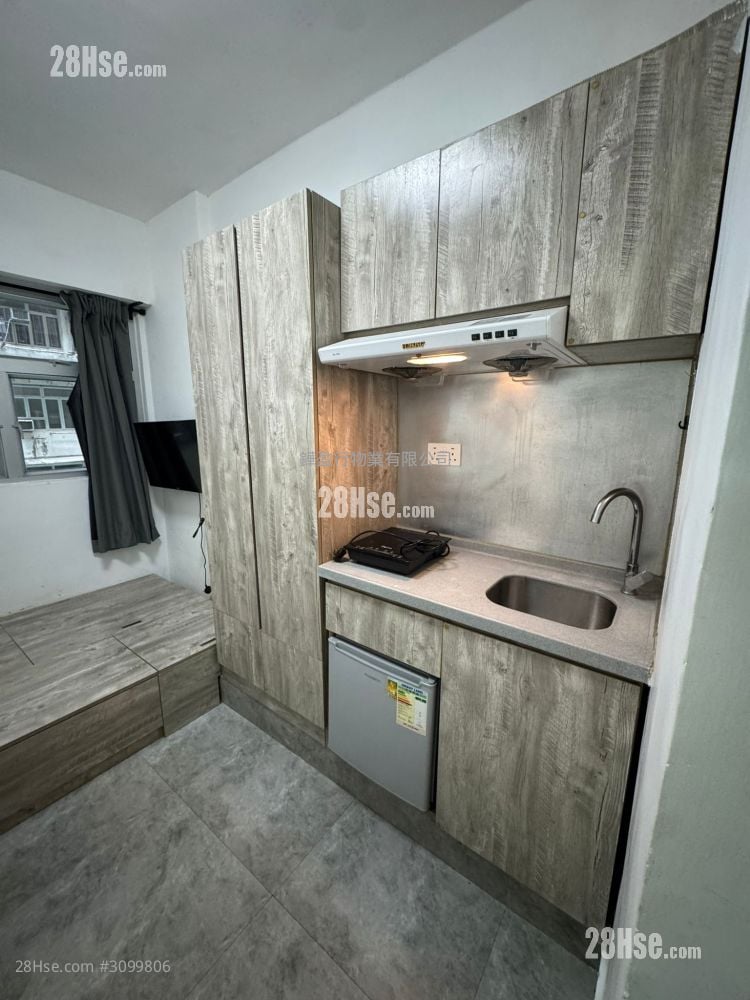 益昌大厦 租盘 开放式间隔 , 1 浴室 110 平方尺