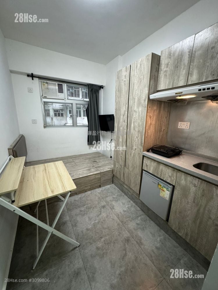 益昌大厦 租盘 开放式间隔 , 1 浴室 110 平方尺