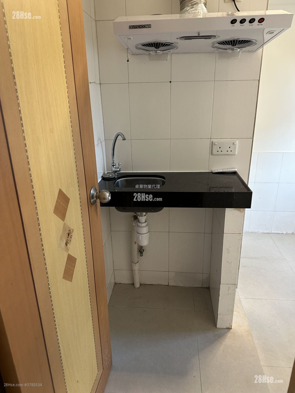 唐楼 租盘 开放式间隔 , 1 浴室 90 平方尺