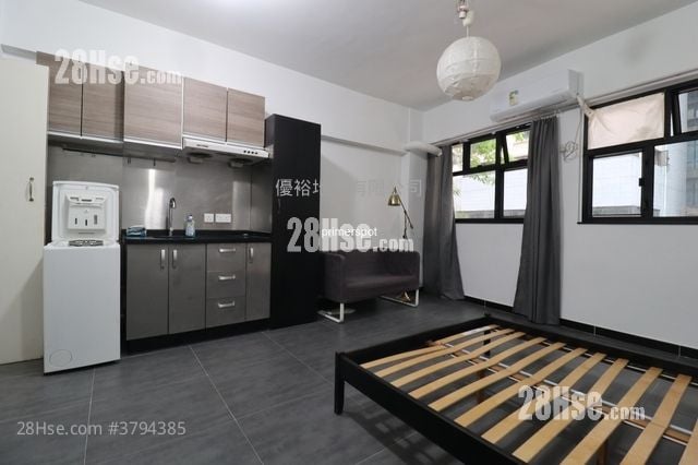 Queen's Road East  Rental Studio , 1 Bathroom 281 ft²