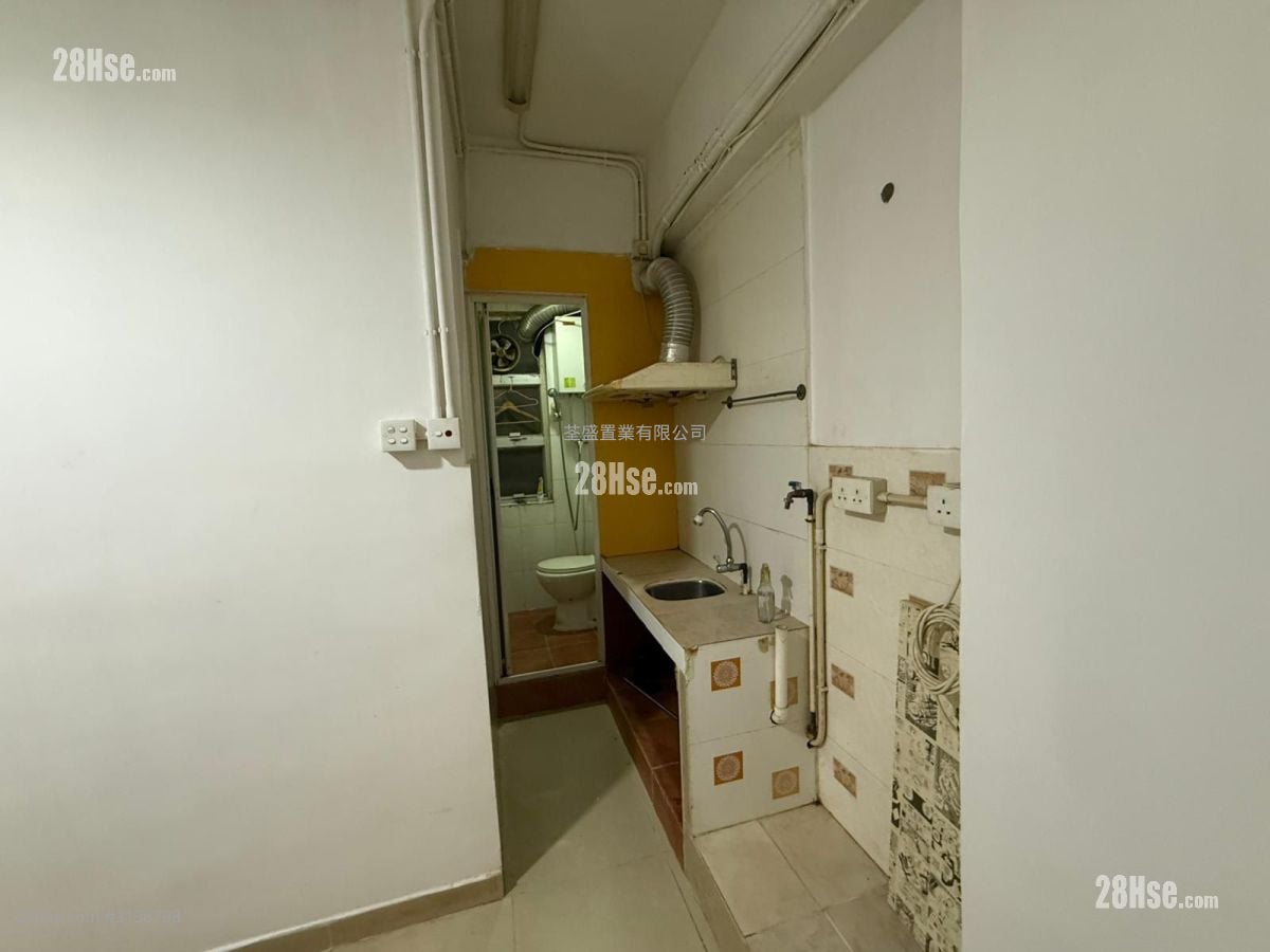 单幢楼房 租盘 开放式间隔 , 1 浴室 150 平方尺