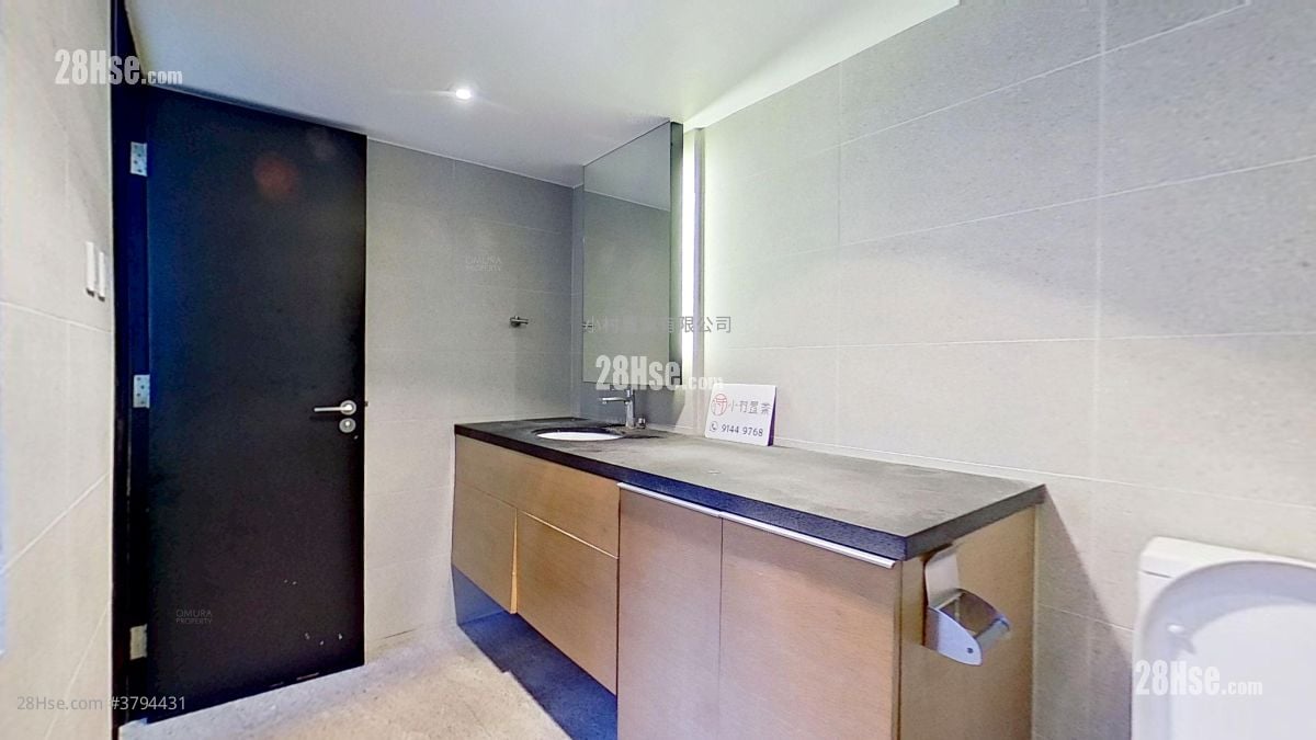 浴室: 永丰街1号 租盘 1 房 , 1 浴室 480 平方尺