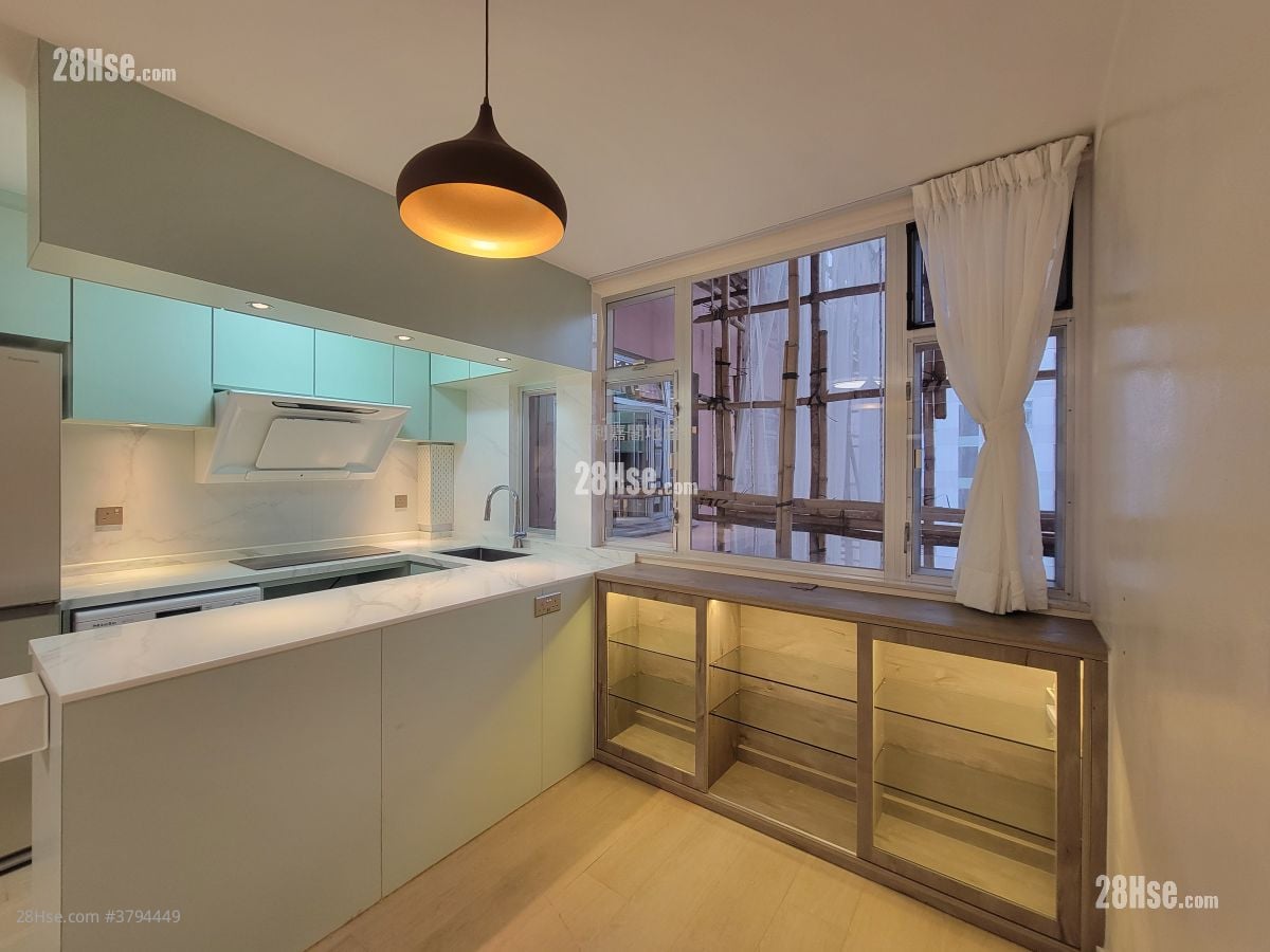 德福花园 租盘 517 平方尺