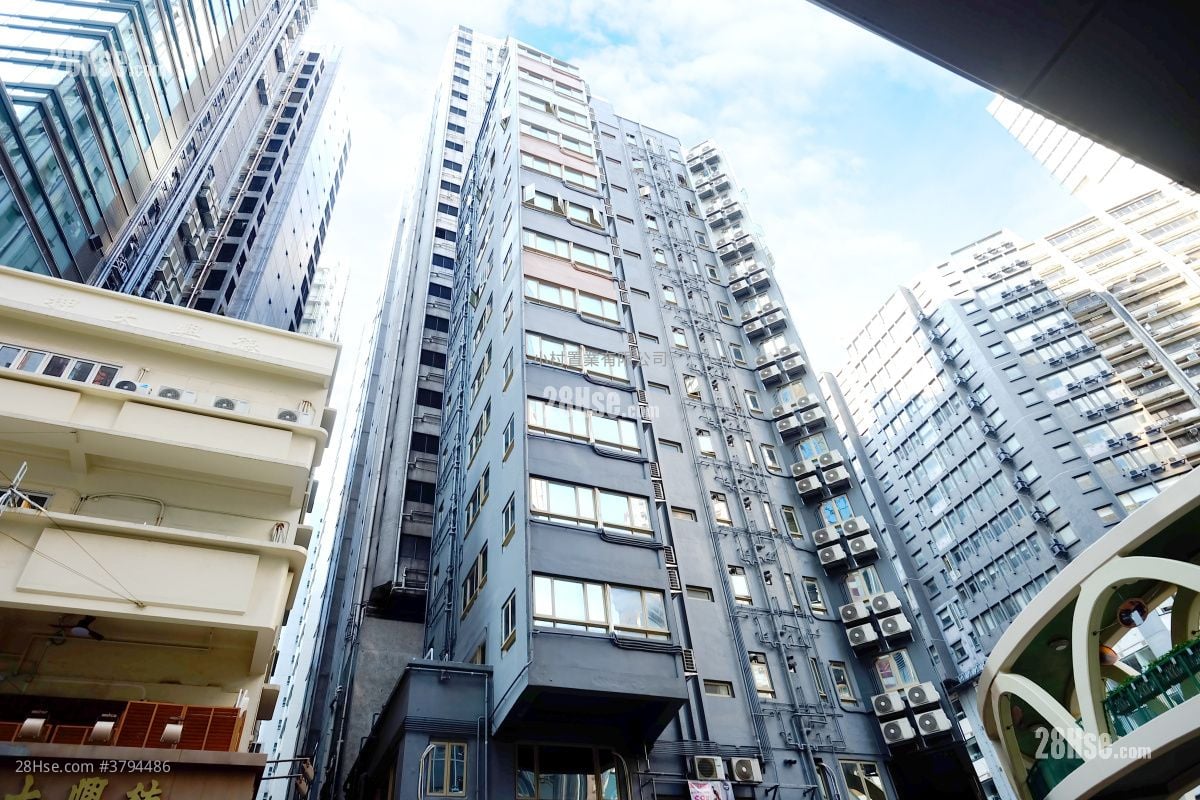 building outlook: Yee Wo Place Rental 2 Bedrooms , 1 Bathroom 416 ft²