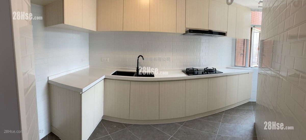 愉城苑 租盘 2 房 , 1 浴室 551 平方尺