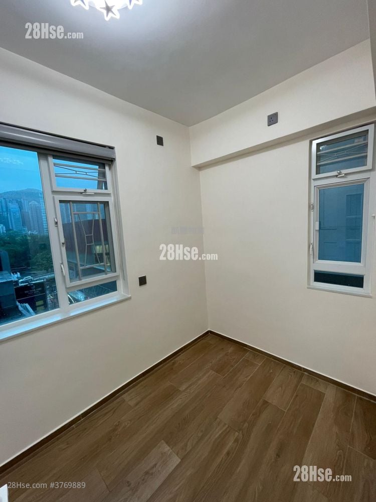 珠城大厦 租盘 2 房 , 1 浴室 460 平方尺