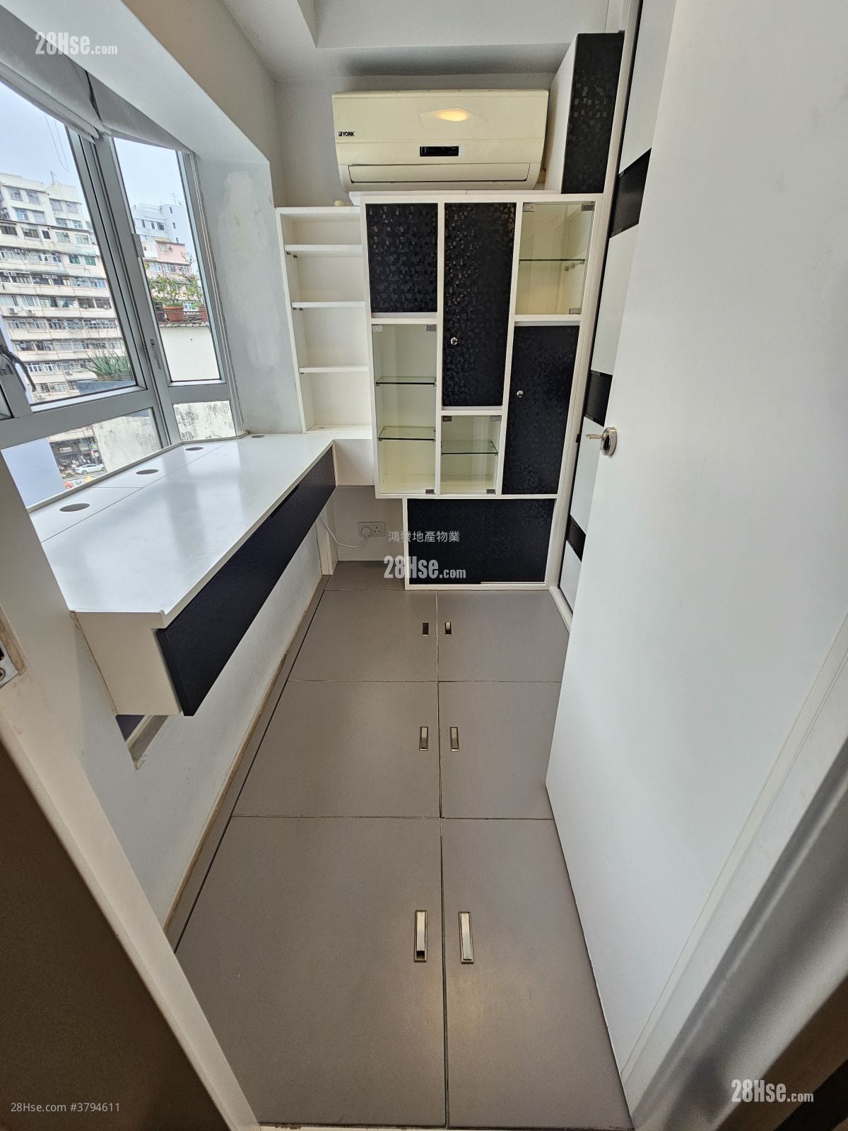 广胜大厦 租盘 2 房 , 1 浴室 375 平方尺