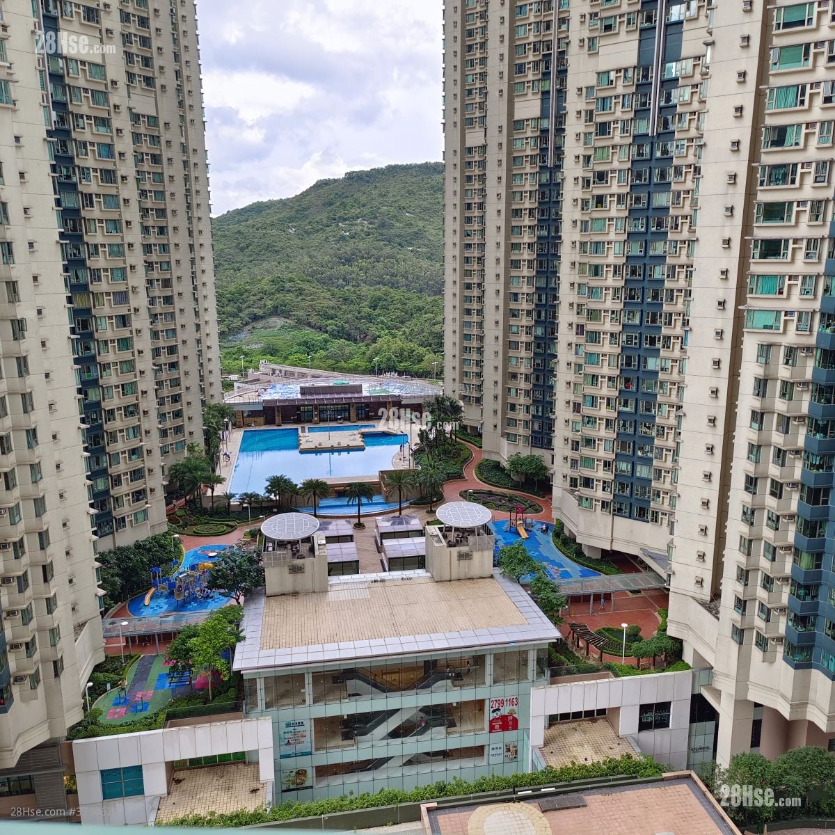 君傲湾 租盘 2 房 , 1 浴室 499 平方尺