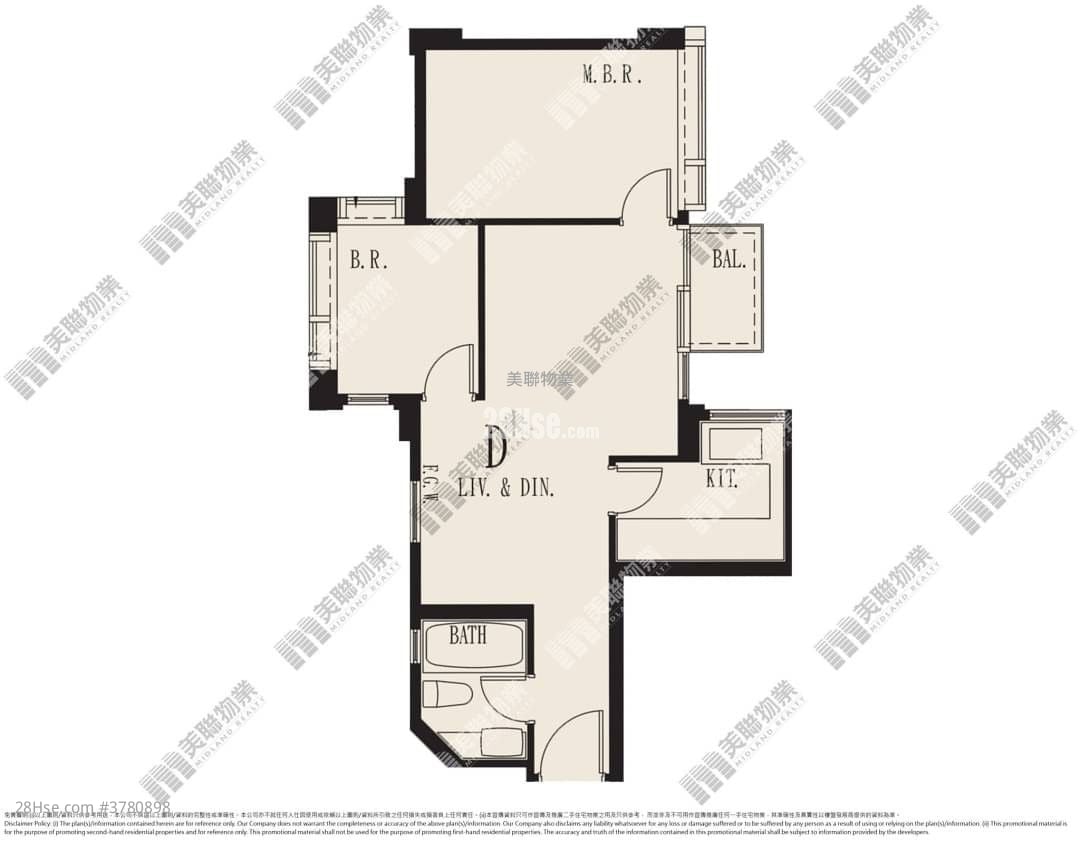 Ocean Pride Rental 2 Bedrooms , 1 Bathroom 538 ft²