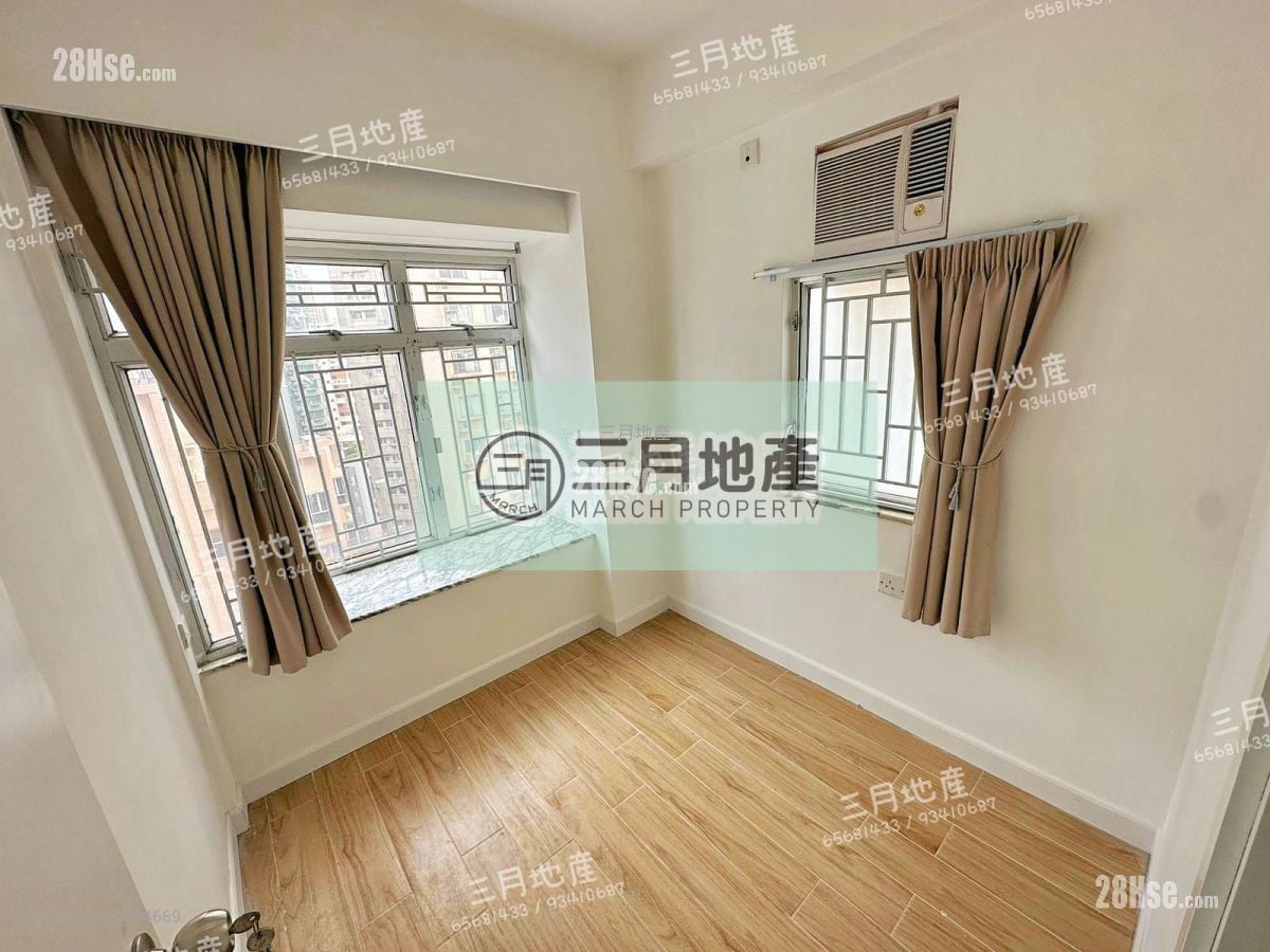 睡房 1: 鸿威大厦 售盘 2 房 , 1 浴室 306 平方尺