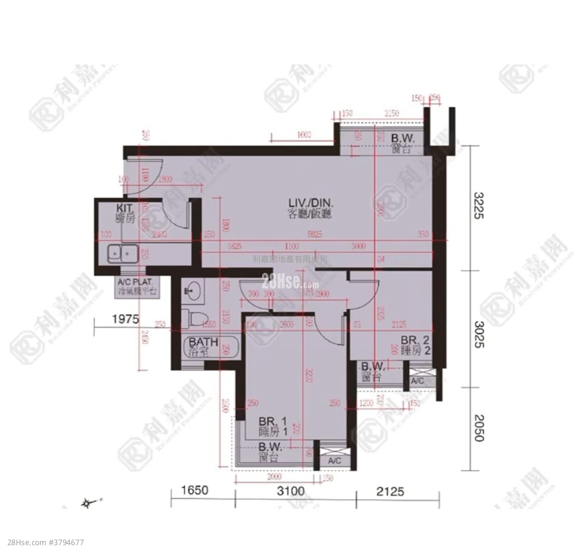 The Long Beach Sell 2 Bedrooms 547 ft²