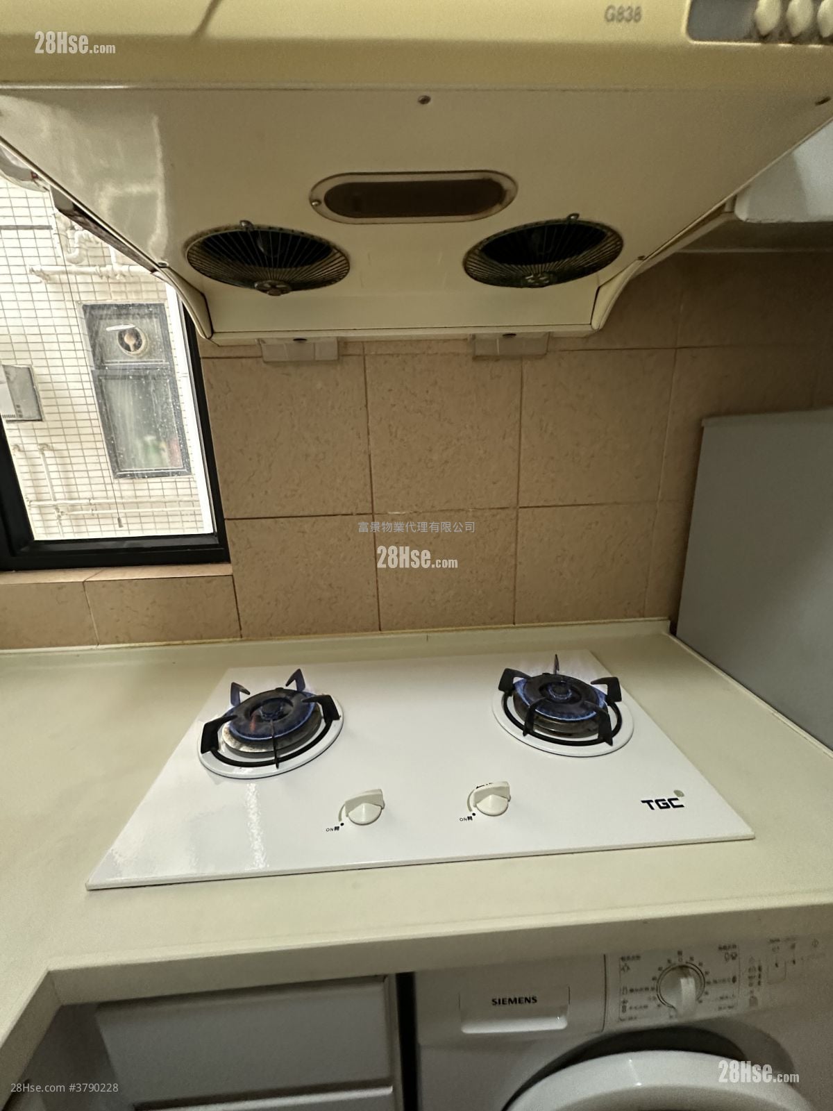 豫丰花园 租盘 2 房 , 1 浴室 397 平方尺