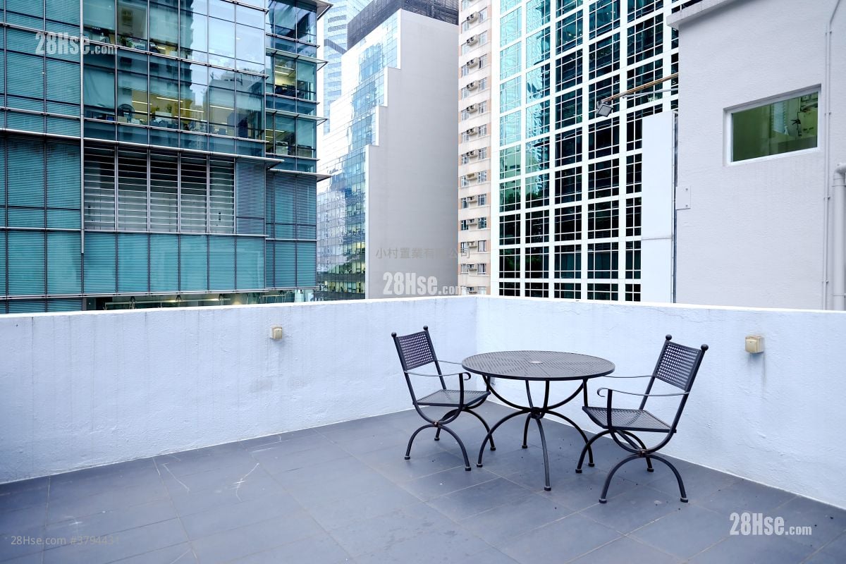 天台: 永丰街1号 租盘 1 房 , 1 浴室 480 平方尺