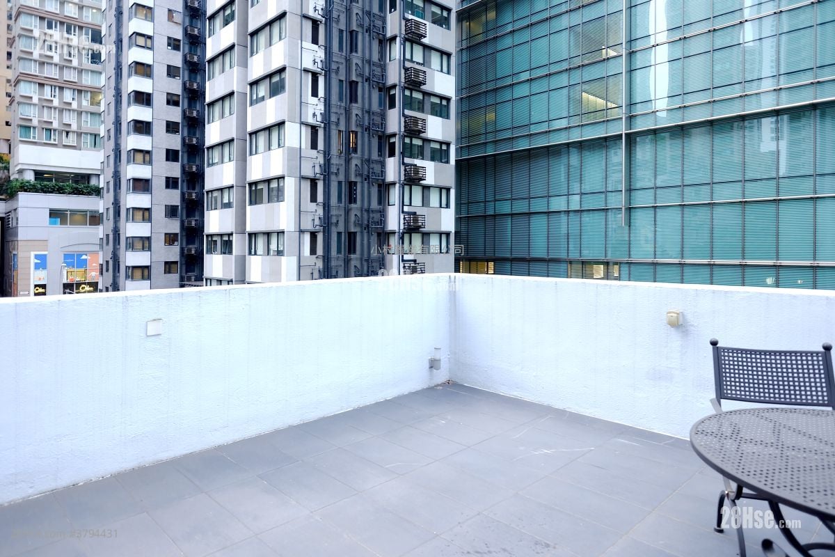 天台: 永丰街1号 租盘 1 房 , 1 浴室 480 平方尺