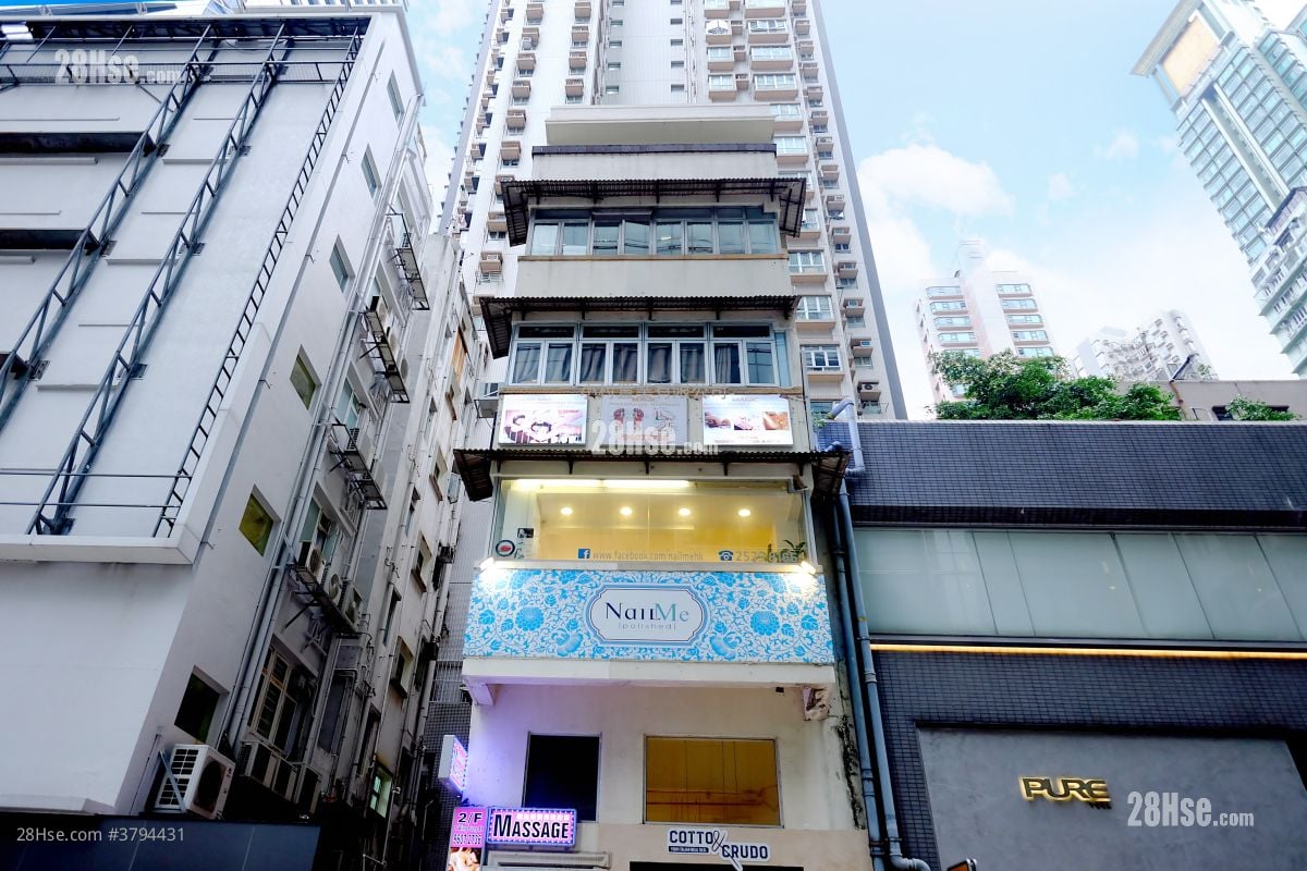 大厦外观: 永丰街1号 租盘 1 房 , 1 浴室 480 平方尺