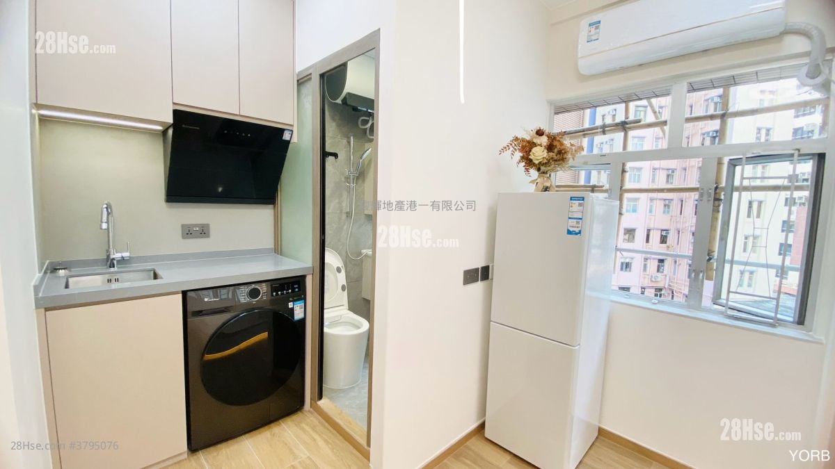 仁安大厦 租盘 开放式间隔 , 1 浴室