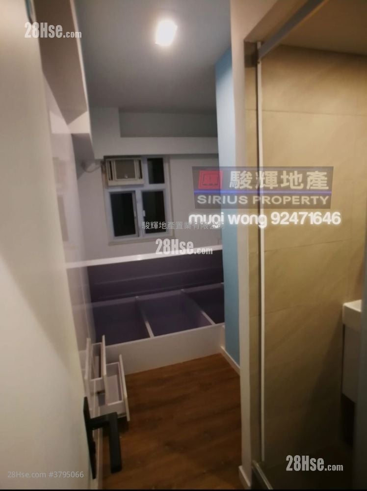 利成大厦 租盘 开放式间隔 , 1 浴室 110 平方尺