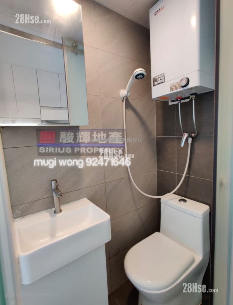 利成大厦 租盘 开放式间隔 , 1 浴室 110 平方尺