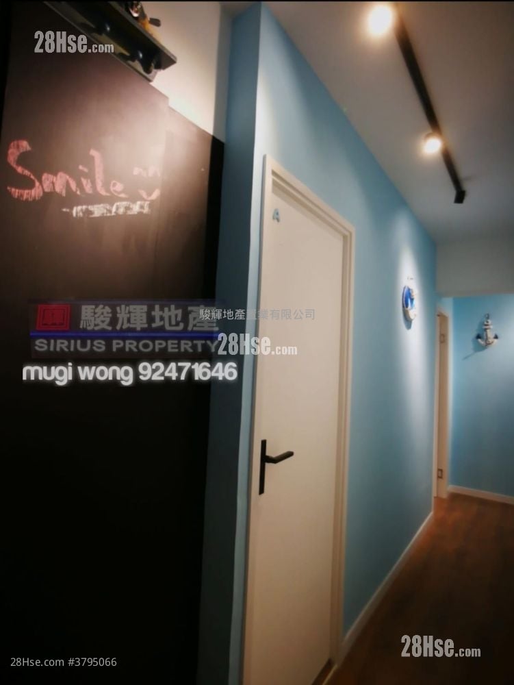 利成大厦 租盘 开放式间隔 , 1 浴室 110 平方尺