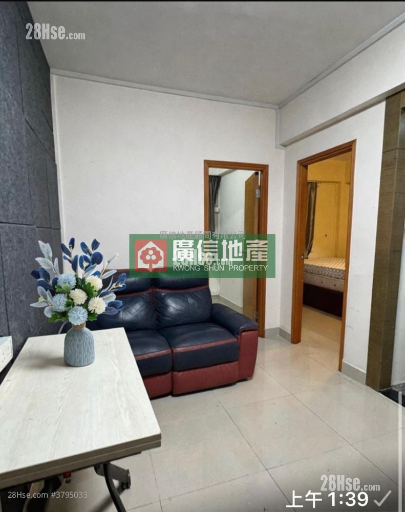 Cheong Ming Building Rental 2 Bedrooms , 1 Bathroom 380 ft²