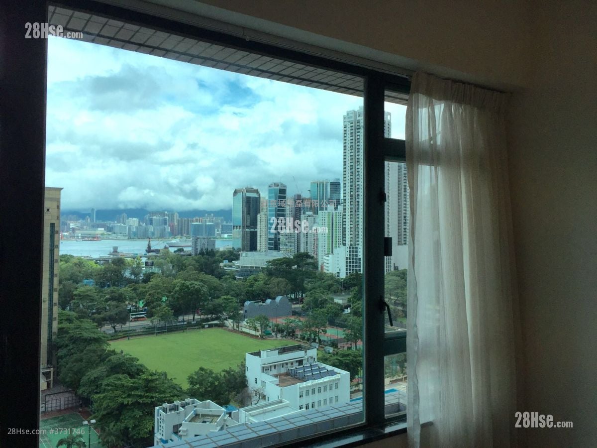 海丽轩 租盘 2 房 , 1 浴室 430 平方尺